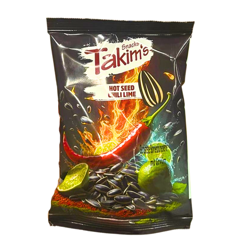 Takim's Hot Seed Chili Limes 100g