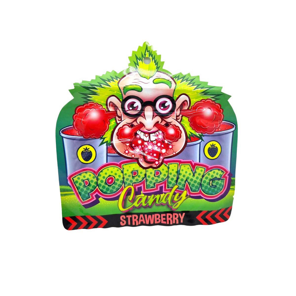 Dr. Sour Popping Candy Strawberry 15g