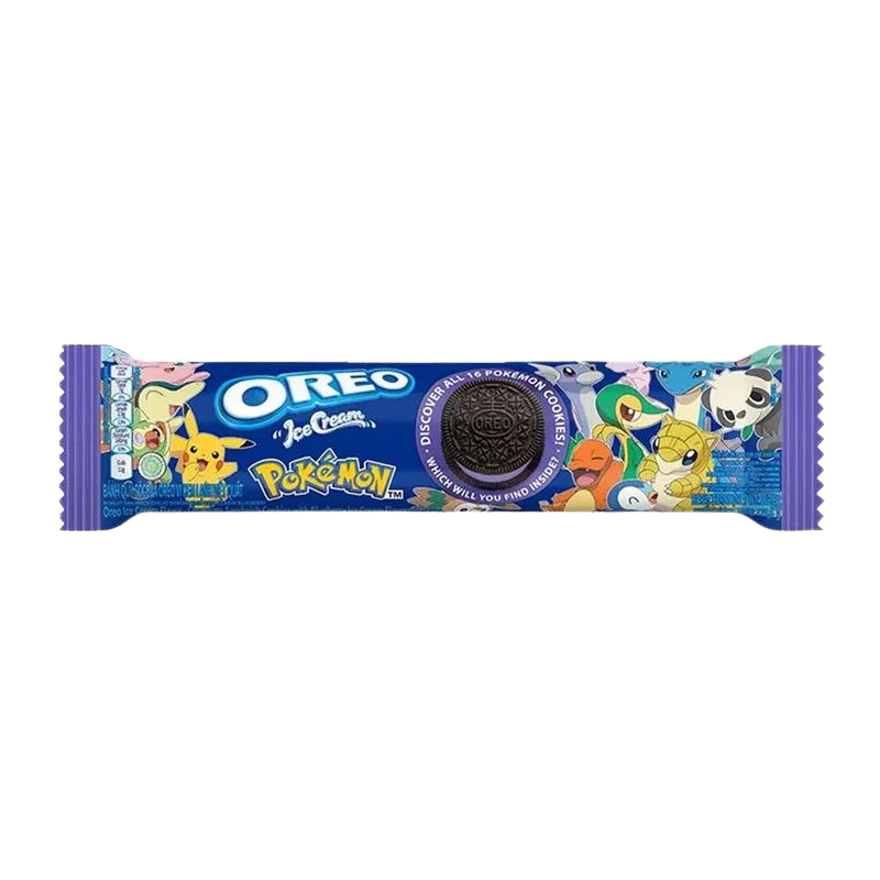 Oreo Ice Cream Blueberry Roll - Pokemon Edition 119,6g