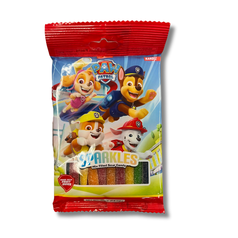 Paw Patrol Sparkles Mix Filled Sour Candy 80g