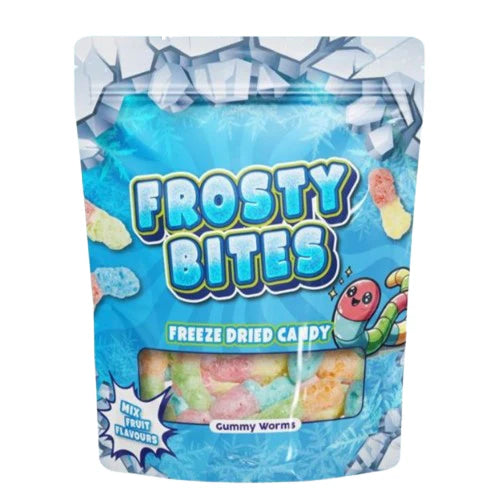 Frosty Bites Sour Worms 50g mhd 2026