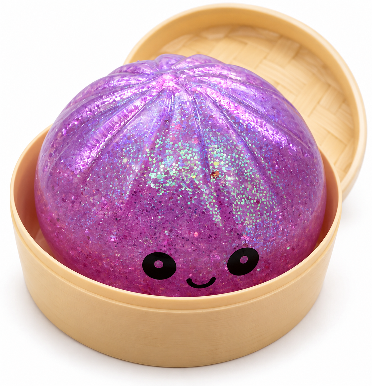 Glitter Dumpling Squishy – XXL Version (15cm)