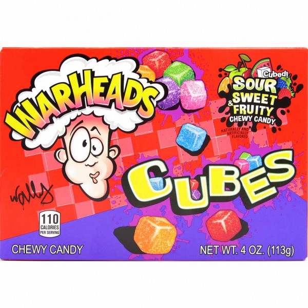 Warheads Chewy Cubes 113g