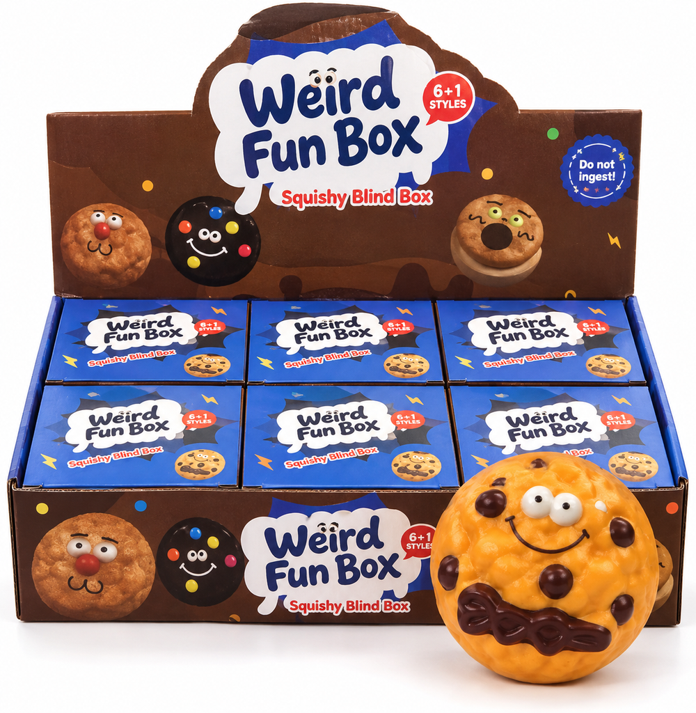 Weird Fun Box – Cookie Squishy Blind Box