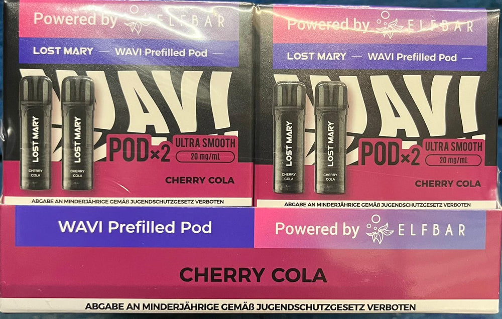 Elfbar Lost Mary WAVI - Cherry Cola -  20mg Nikotin 2er Pack