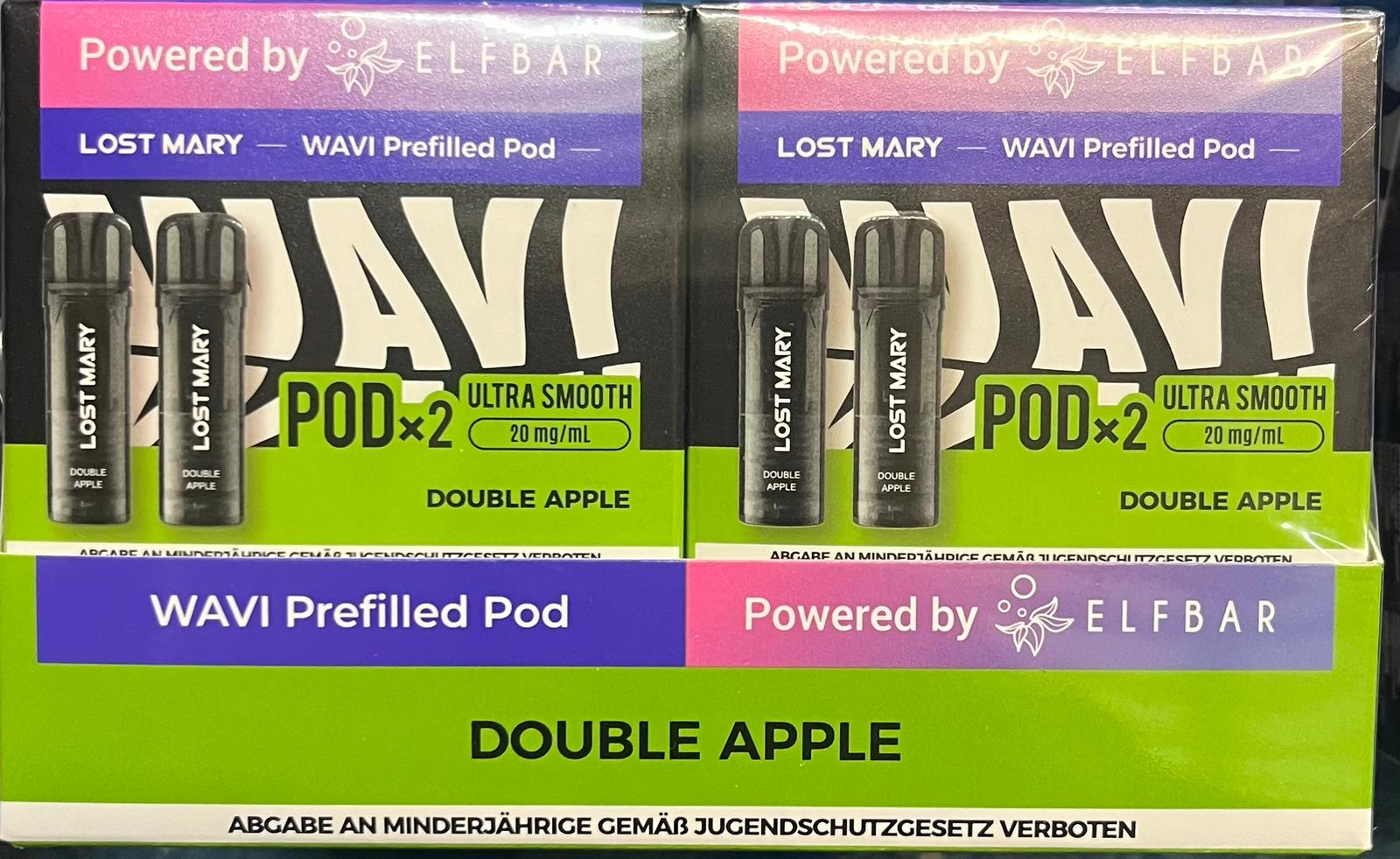 Elfbar Lost Mary WAVI - Double Apple 20mg Nikotin 2er Pack