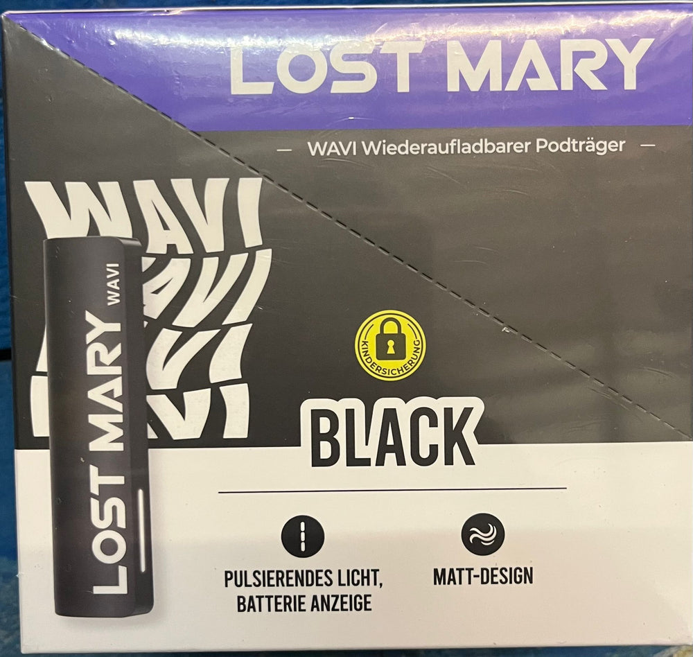 Elfbar Lost Mary WAVI Black 20mg Nikotin 2er Pack