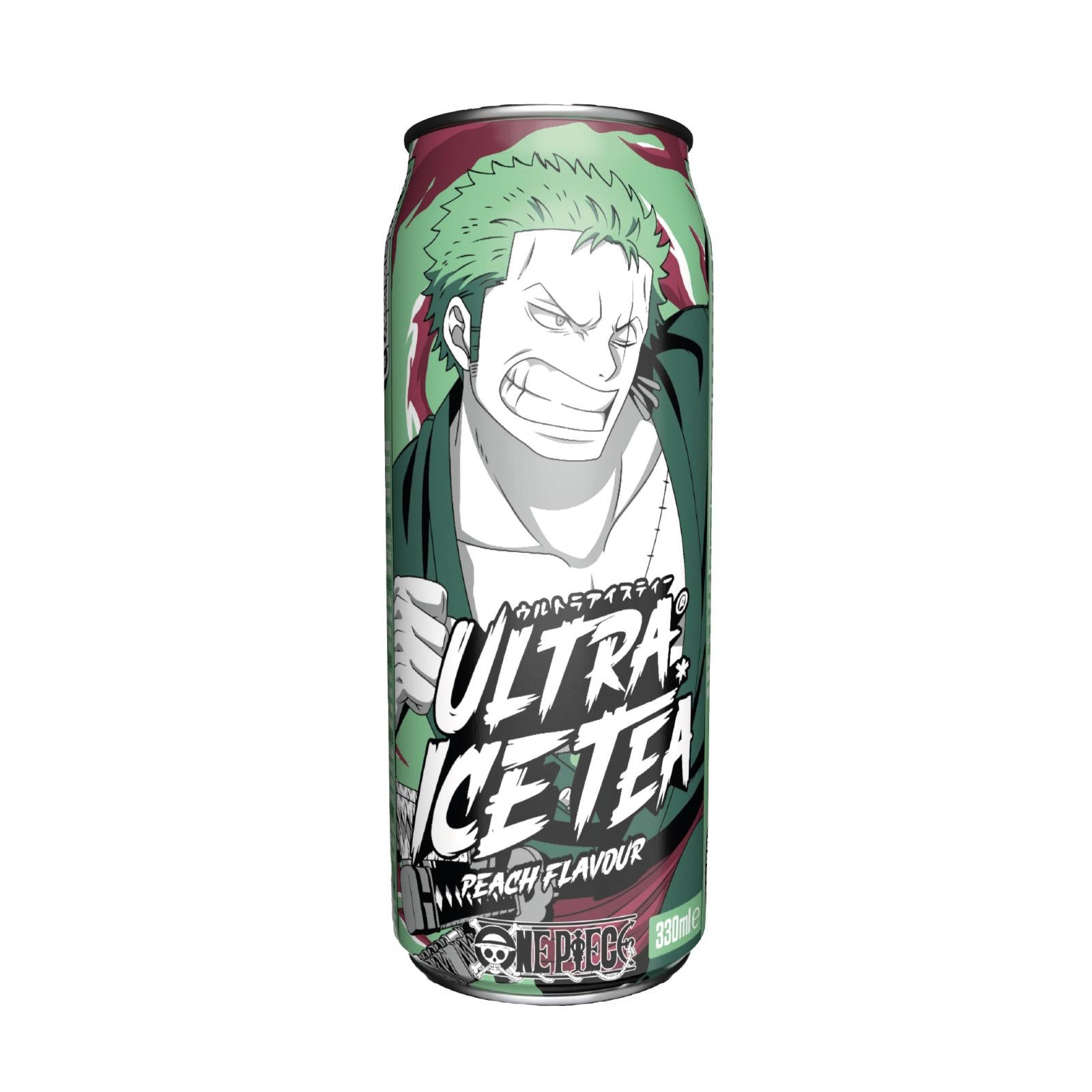 One Piece Ultra Ice Tea Peach Flavour 330ml - My Candytown