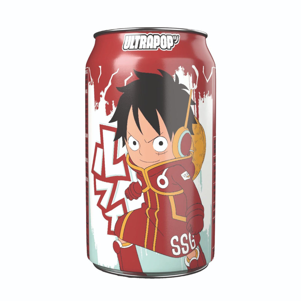 ULTRAPOP One Piece Sparkling Soda Zitrone-Erdbeere 330ml - My Candytown