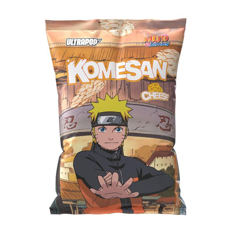 Chips Komesan Brown Rice Cheese Naruto 60g - My Candytown