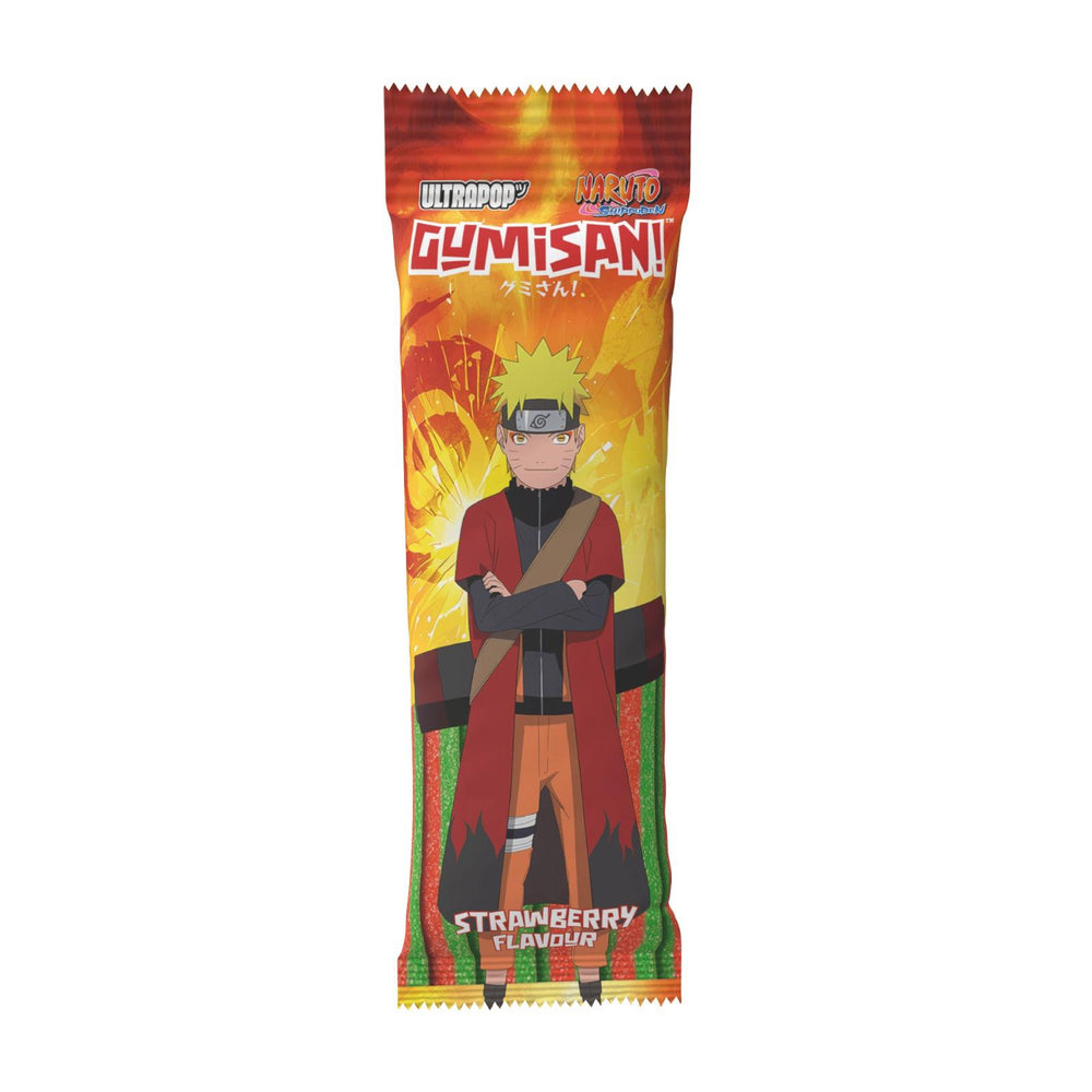 Gumisan Naruto Strawberry Ribbon Candies 75g - My Candytown