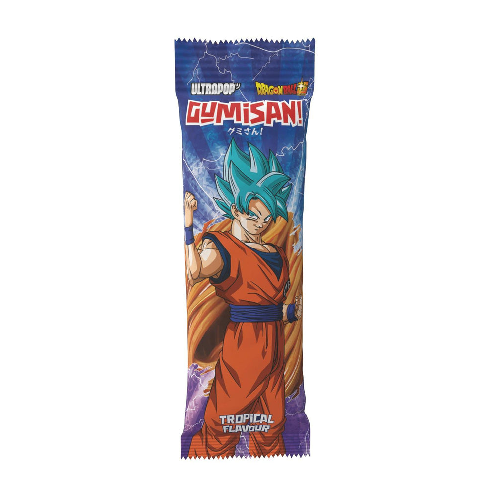 Gumisan Dragon Ball Super Goku Tropical Laces Candies 75g - My Candytown