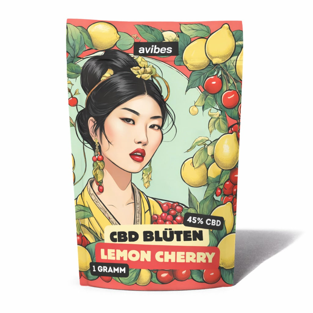 Avibes CBD Blüte - Lemon Cherry 45% 1g - My Candytown