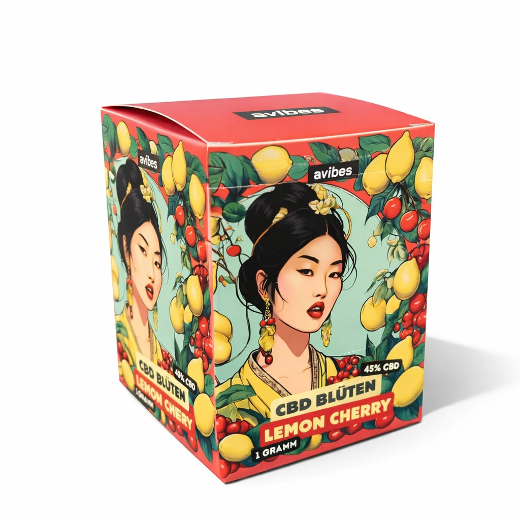 Avibes CBD Blüte - Lemon Cherry 45% 1g - My Candytown