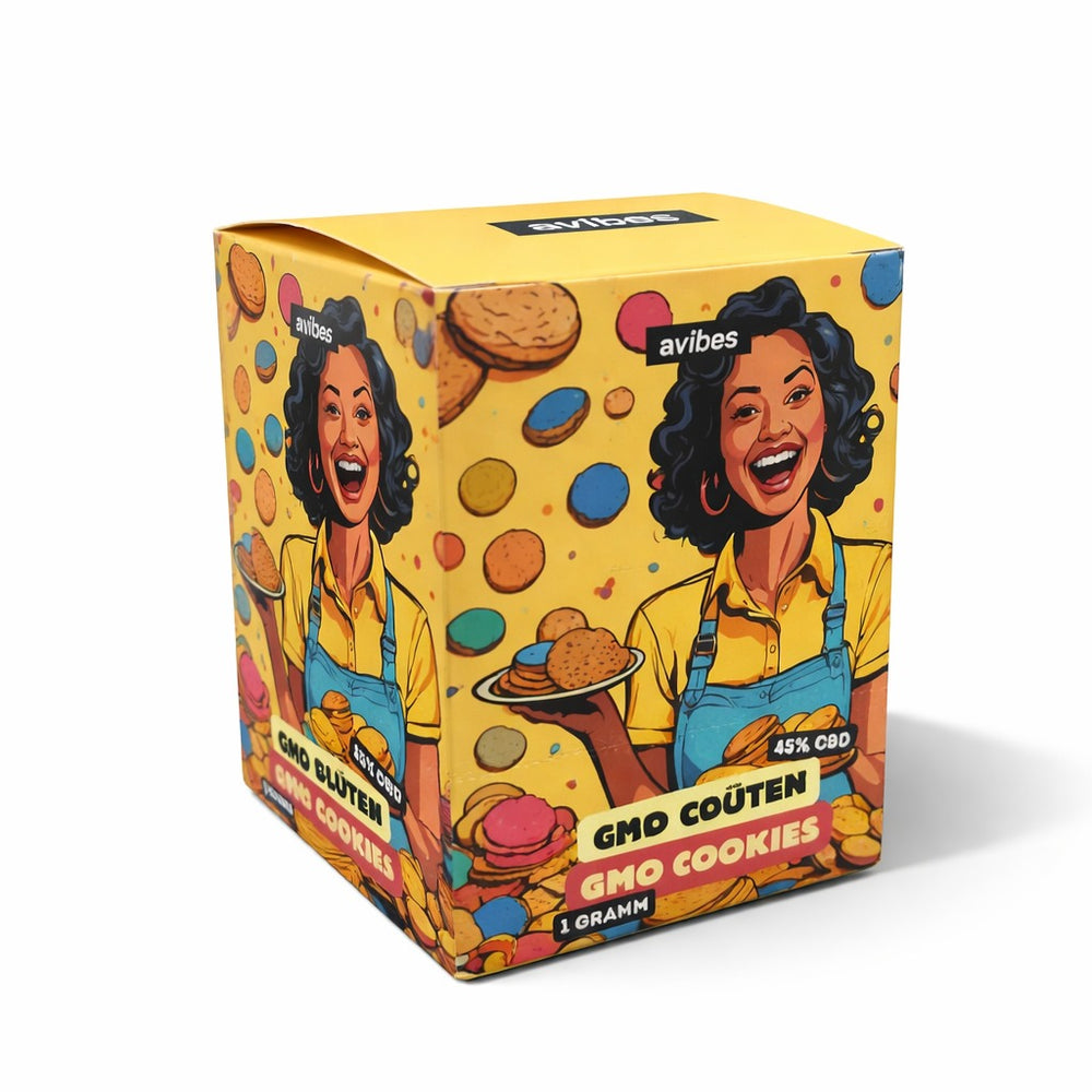 Avibes CBD Blüte - GMO Cookies 45% 1g - My Candytown