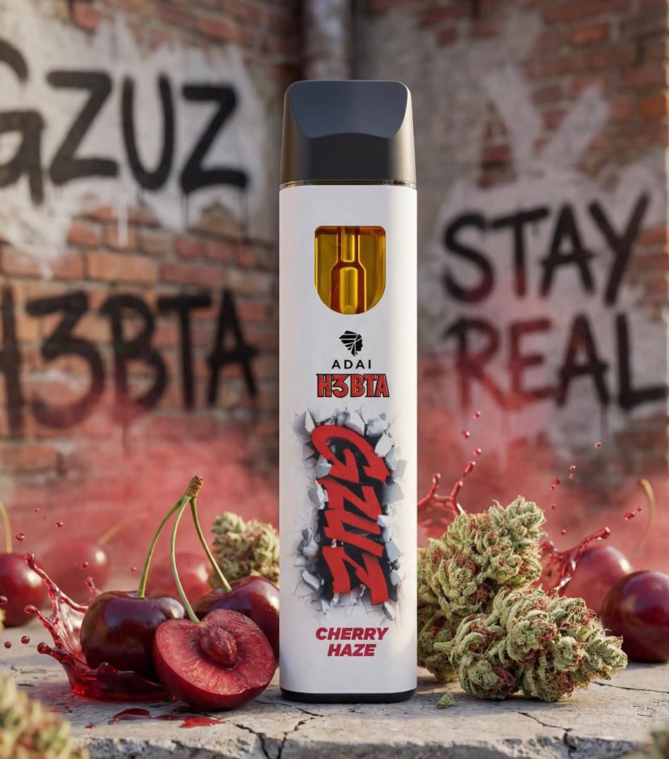 Gzuz H3 Superior Blend Vape - Cherry Haze 1ml - My Candytown