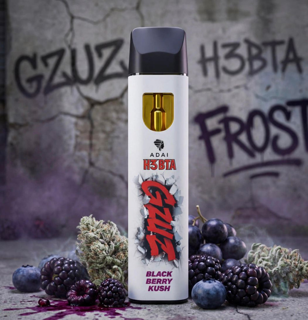 Gzuz H3 Superior Blend Vape - Blackberry Kush 1ml - My Candytown