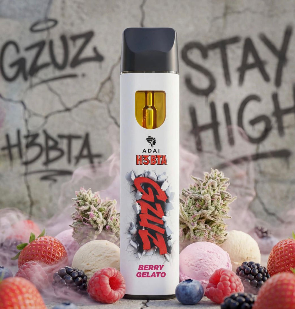 Gzuz H3 Superior Blend Vape - Berry Gelato 1ml - My Candytown