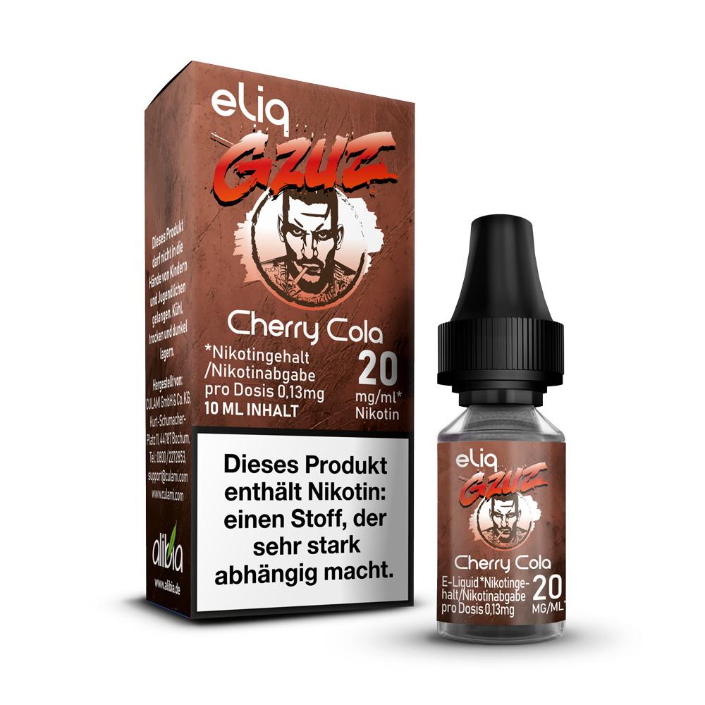 GZUZ Cherry Cola NicSalt Liquid 10ml / 20mg - My Candytown