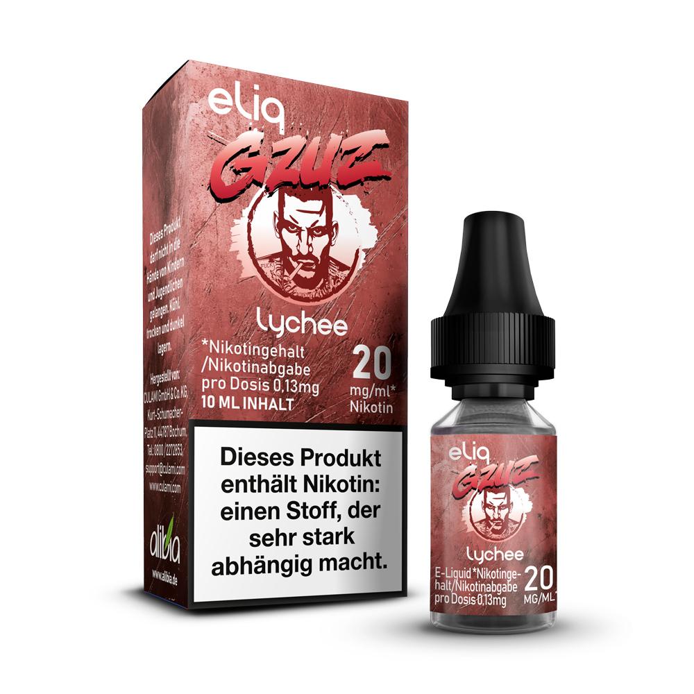 GZUZ Lychee NicSalt Liquid 10ml / 20mg - My Candytown