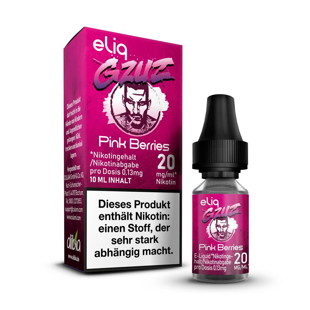 GZUZ Pink Berries NicSalt Liquid 10ml / 20mg - My Candytown