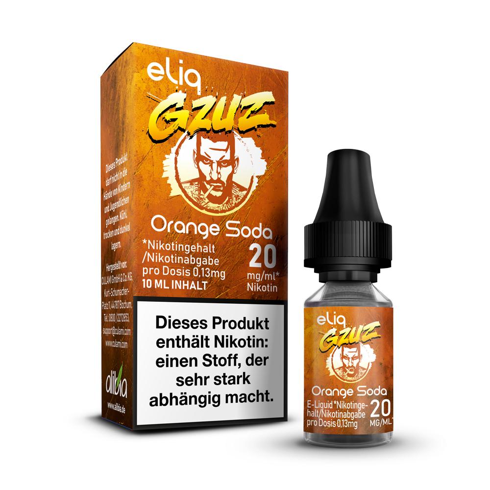 GZUZ Orange Soda NicSalt Liquid 10ml / 20mg - My Candytown