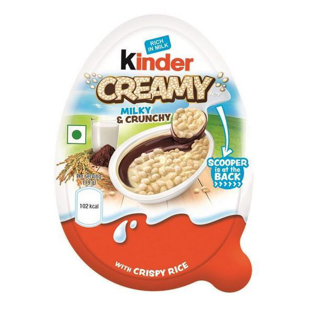Kinder Creamy Milky & Crunchy (24 Stk./ VPE) - My Candytown