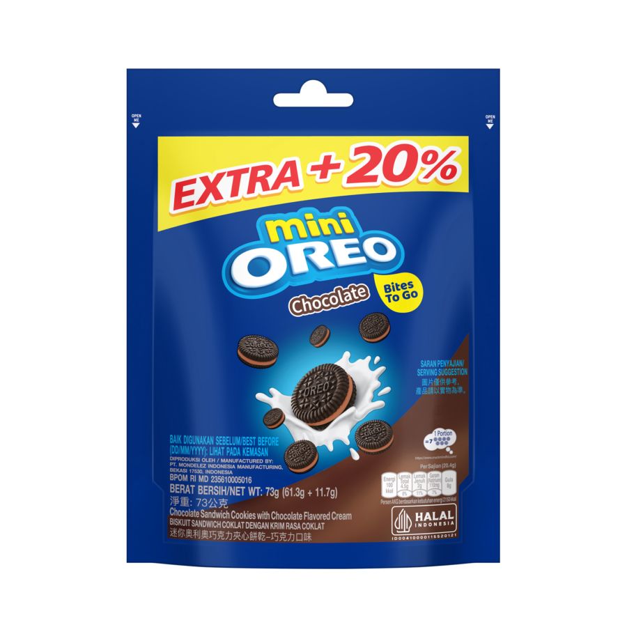 Oreo Mini Schokolade 73g