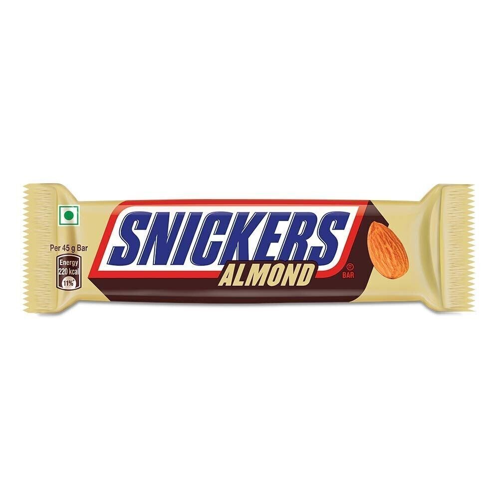 Snickers Almond 45g mhd 25