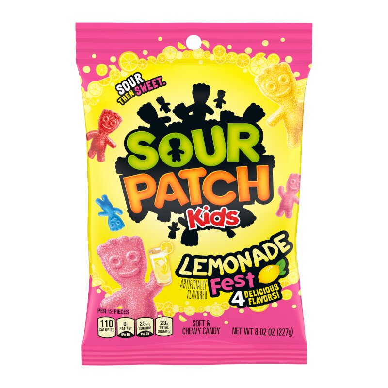 Sour Patch Lemonade Fest 102g